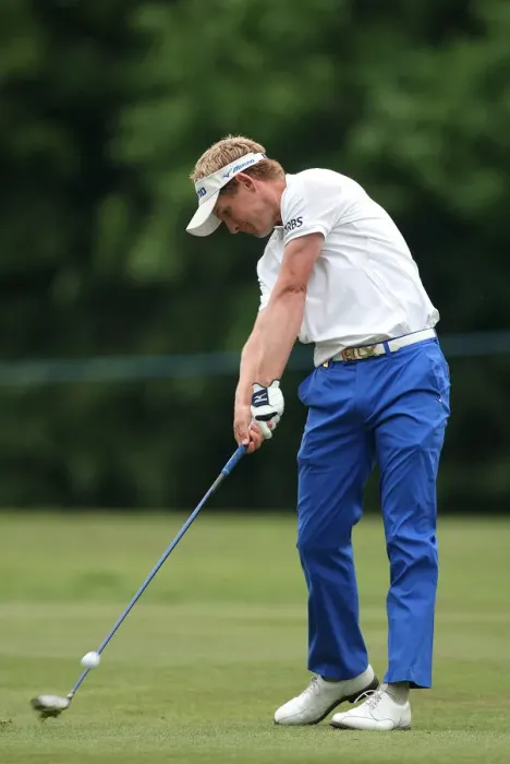 Framed Print : Luke Donald