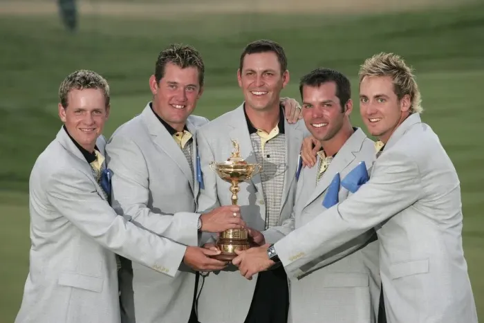 Framed Print : Luke Donald, Lee Westwood, David Howell, Paul Casey & Ian P Framed Print : Luke Donald, Lee Westwood, David Howell, Paul Casey & Ian P