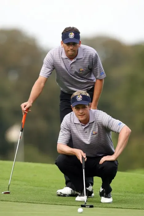 Framed Print : Luke Donald & Sergio Garcia Framed Print : Luke Donald & Sergio Garcia