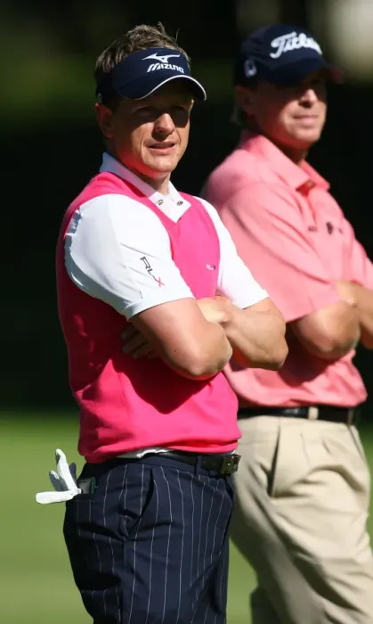 Framed Print : Luke Donald, Steve Stricker