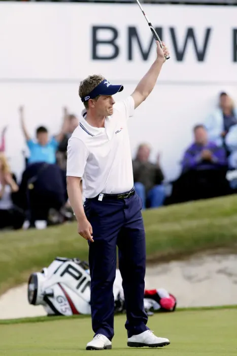 Framed Print : Luke Donald Wins The Playoff Framed Print : Luke Donald Wins The Playoff