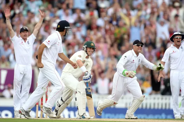 Framed Print : Marcus North Lbw