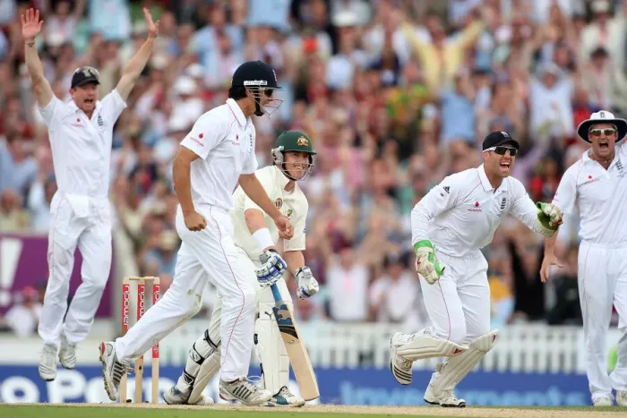 Framed Print : Marcus North Lbw