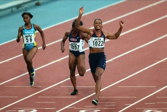 Framed Print : Marion Jones Framed Print : Marion Jones