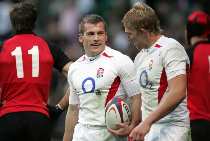 Framed Print : Mark Cueto & Lewis Moody Framed Print : Mark Cueto & Lewis Moody