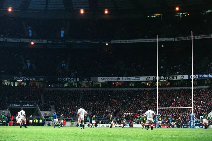 Framed Print : Matt Dawson Kicks Penalty Framed Print : Matt Dawson Kicks Penalty