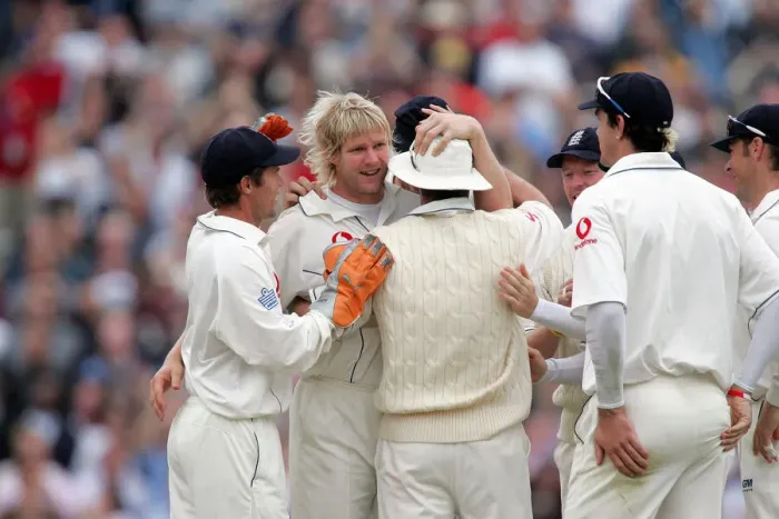 Framed Print : Matthew Hoggard & Team Framed Print : Matthew Hoggard & Team