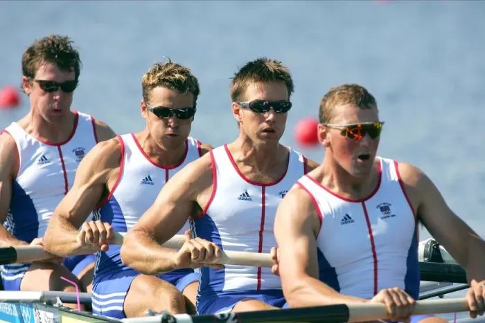 Framed Print : Matthew Pinsent, Ed Goode, James Cracknell & Steve Willi Framed Print : Matthew Pinsent, Ed Goode, James Cracknell & Steve Willi