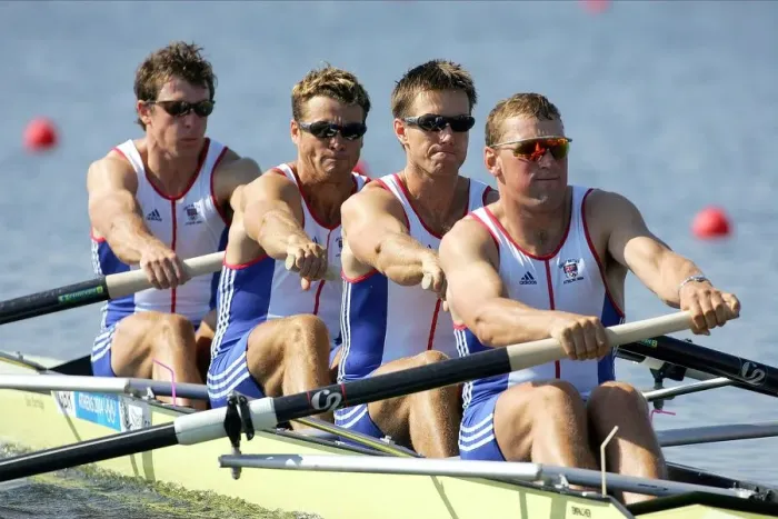 Framed Print : Matthew Pinsent, Ed Goode, James Cracknell & Steve Willi Framed Print : Matthew Pinsent, Ed Goode, James Cracknell & Steve Willi