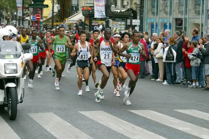 Framed Print : Mens Marathon Framed Print : Mens Marathon