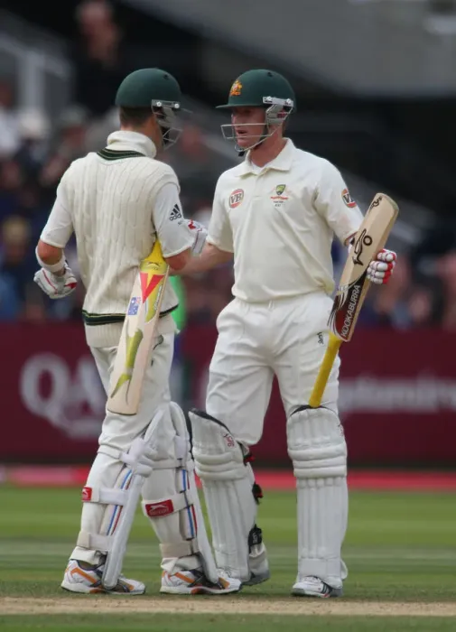 Framed Print : Michael Clarke & Brad Haddin