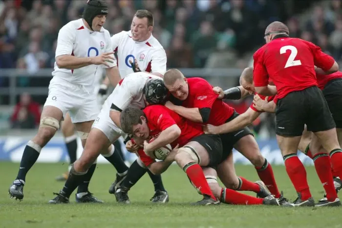 Framed Print : Michael Owen & Phil Vickery Framed Print : Michael Owen & Phil Vickery