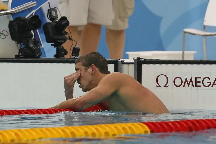 Framed Print : Michael Phelps