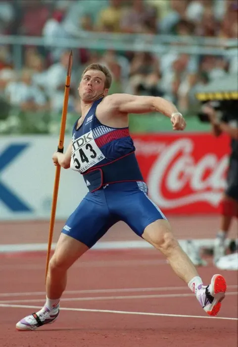 Framed Print : Mick Hill Javelin, World Champs 1995 01 August 1995 Date: 01 August 1995 Framed Print : Mick Hill Javelin, World Champs 1995 01 August 1995 Date: 01 August 1995