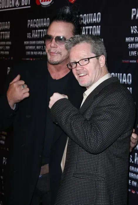Framed Print : Mickey Rourke, Freddie Roach Framed Print : Mickey Rourke, Freddie Roach