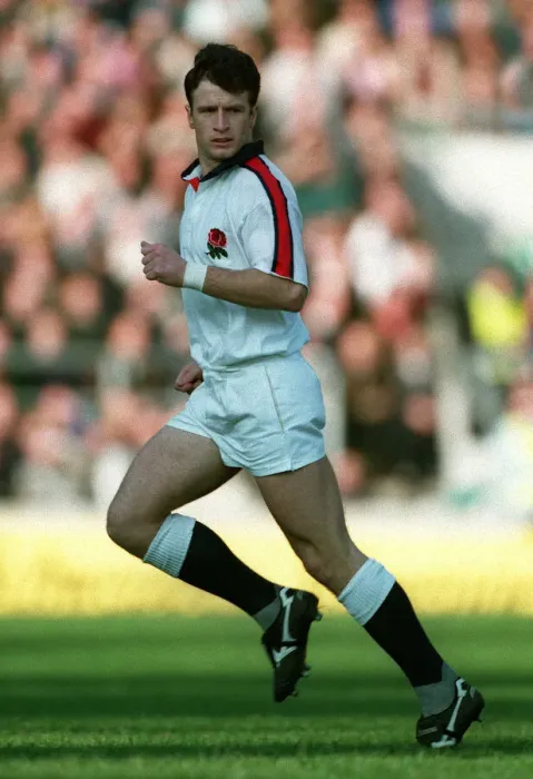 Framed Print : Mike Catt England and Bath Rugby Union 23 February 1995 Date: 23 February 1995