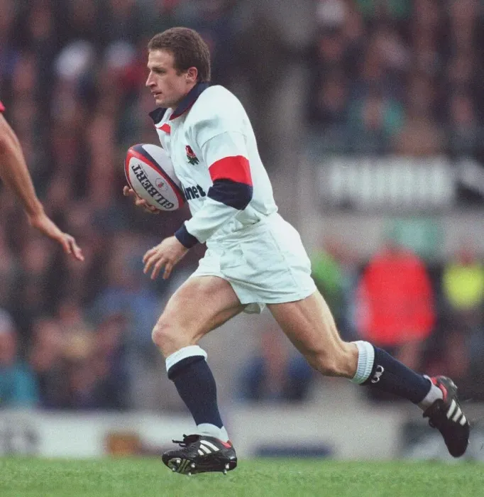 Framed Print : Mike Catt England and Bath Rugby Union 03 December 1996 Date: 03 December 1996 Framed Print : Mike Catt England and Bath Rugby Union 03 December 1996 Date: 03 December 1996