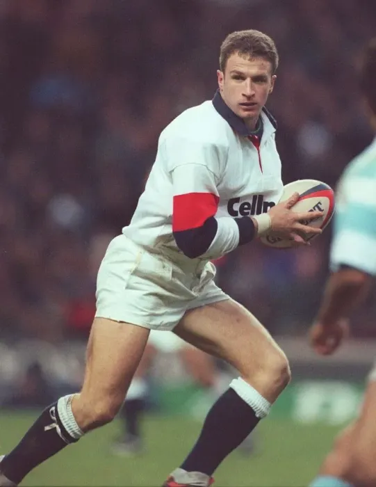 Framed Print : Mike Catt England and Bath Rugby Union 17 December 1996 Date: 17 December 1996