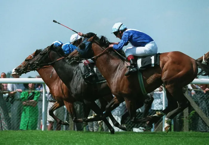 Framed Print : Muhtarram (Willie Carson) Rails Wins Framed Print : Muhtarram (Willie Carson) Rails Wins