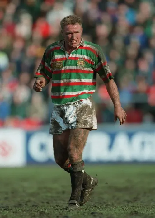 Framed Print : Neil Back Leicester Rugby Union 26 February 1996 Date: 26 February 1996