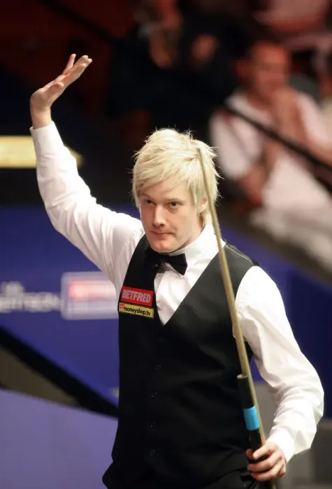 Framed Print : Neil Robertson Celebrates Framed Print : Neil Robertson Celebrates