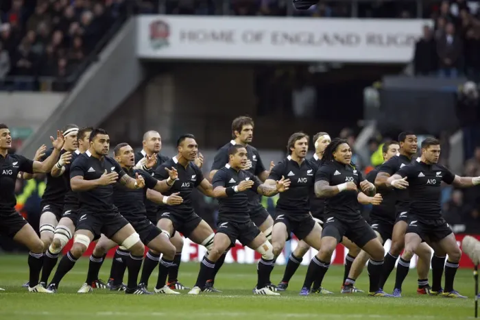 Framed Print : New Zealand Perform The Haka Framed Print : New Zealand Perform The Haka
