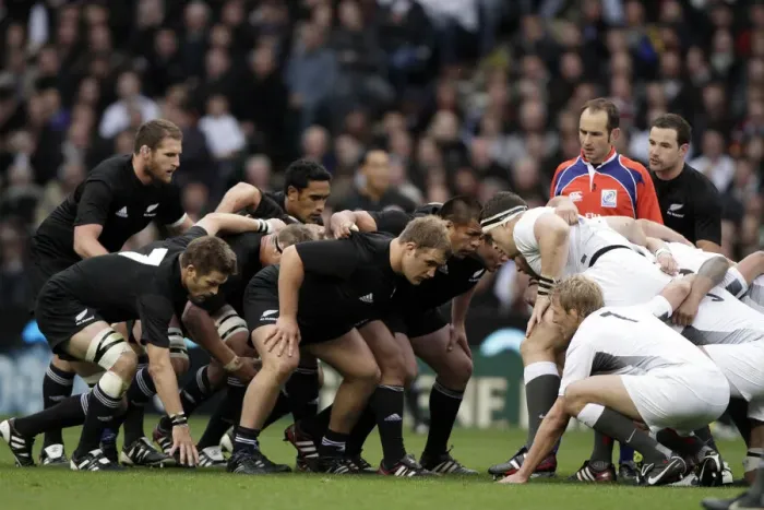 Framed Print : New Zealand Scrum Framed Print : New Zealand Scrum
