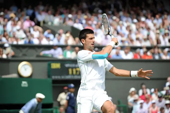Framed Print : Novak Djokovic Framed Print : Novak Djokovic