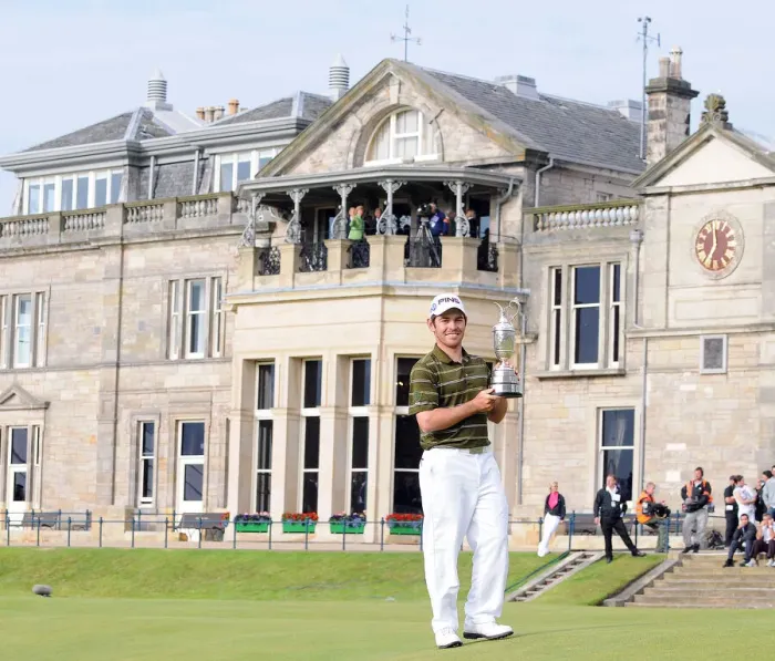 Framed Print : The Open Winner Louis Oosthuizen Framed Print : The Open Winner Louis Oosthuizen