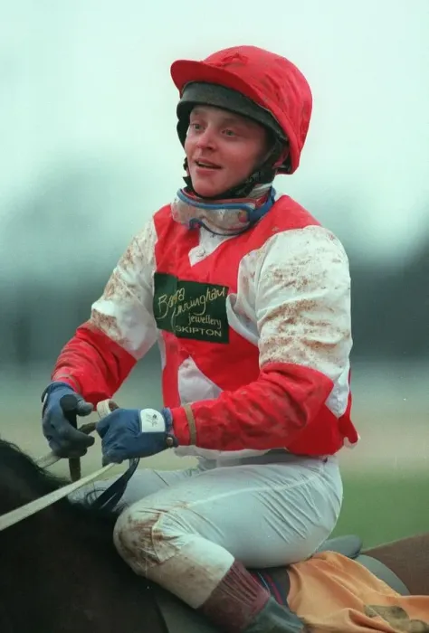 Framed Print : P. Goode. P.Goode Jockey 25 March 1997 Date: 25 March 1997 Framed Print : P. Goode. P.Goode Jockey 25 March 1997 Date: 25 March 1997