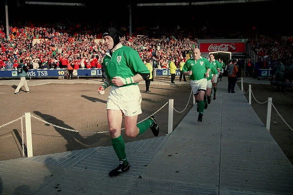 Paddy Johns Leads Out Ireland