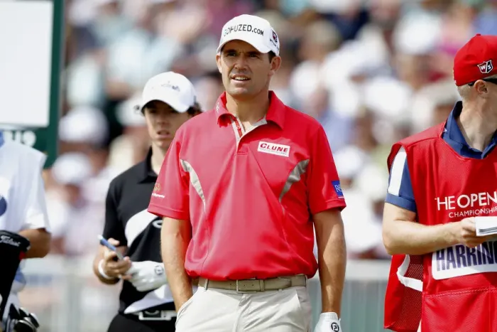 Framed Print : Padraig Harrington & Rory Mcilroy