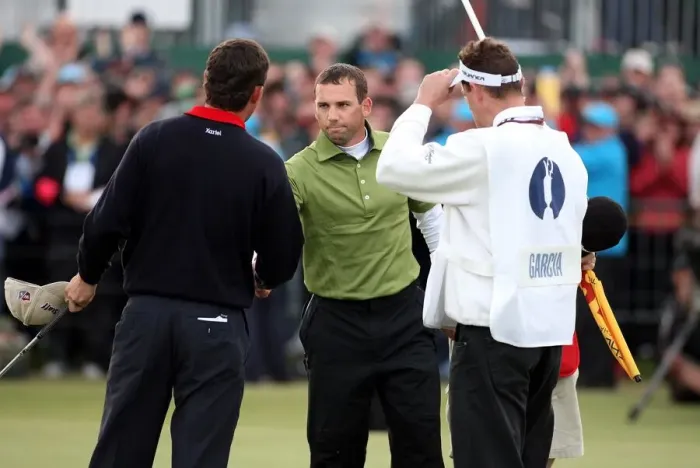 Framed Print : Padraig Harrington & Sergio Garcia Framed Print : Padraig Harrington & Sergio Garcia