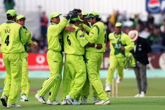 Framed Print : Pakistan Celebrate Wicket Framed Print : Pakistan Celebrate Wicket