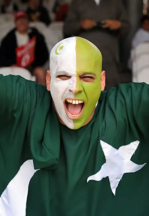 Framed Print : Pakistan Fan Framed Print : Pakistan Fan