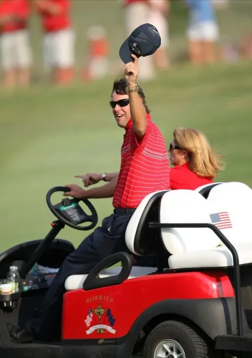 Framed Print : Paul Azinger Winning Captain