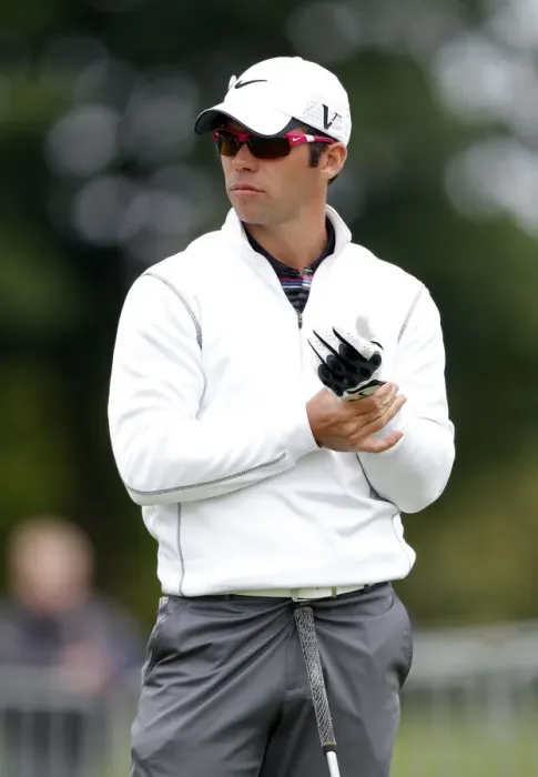 Framed Print : Paul Casey Holds His Wrist Framed Print : Paul Casey Holds His Wrist