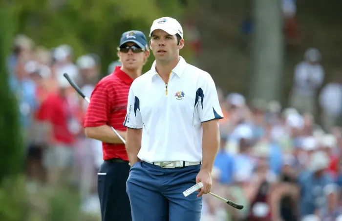 Framed Print : Paul Casey & Hunter Mahan Framed Print : Paul Casey & Hunter Mahan