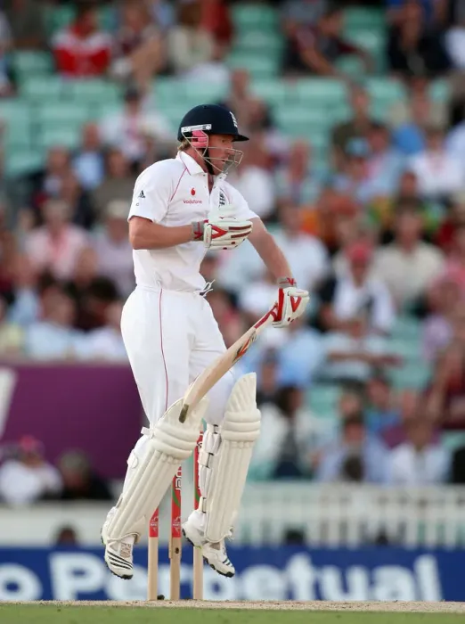 Framed Print : Paul Collingwood Out For 1 Run Framed Print : Paul Collingwood Out For 1 Run