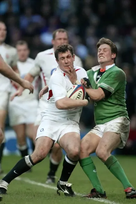 Framed Print : Paul Grayson & Ronan O Gara
