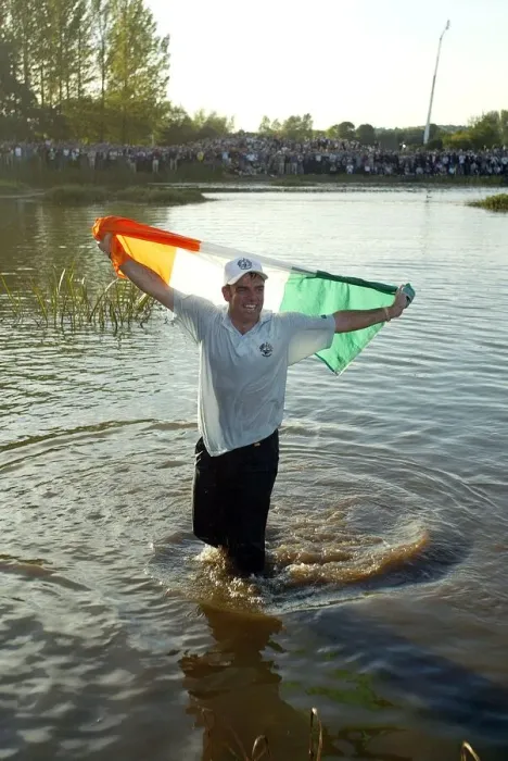 Framed Print : Paul Mcginley In The Lake Framed Print : Paul Mcginley In The Lake