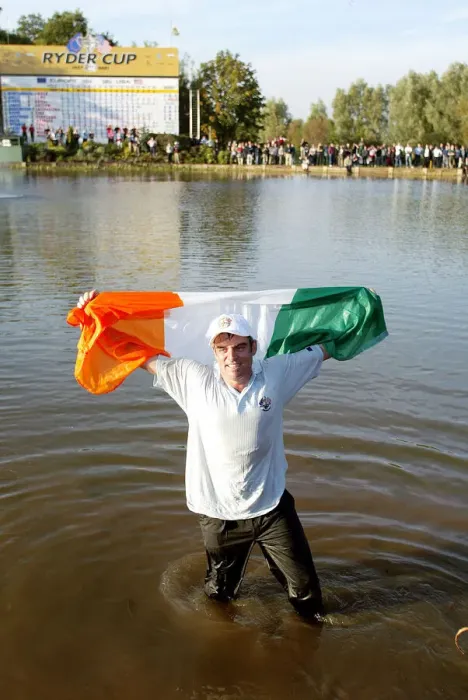 Framed Print : Paul Mcginley In The Lake Framed Print : Paul Mcginley In The Lake