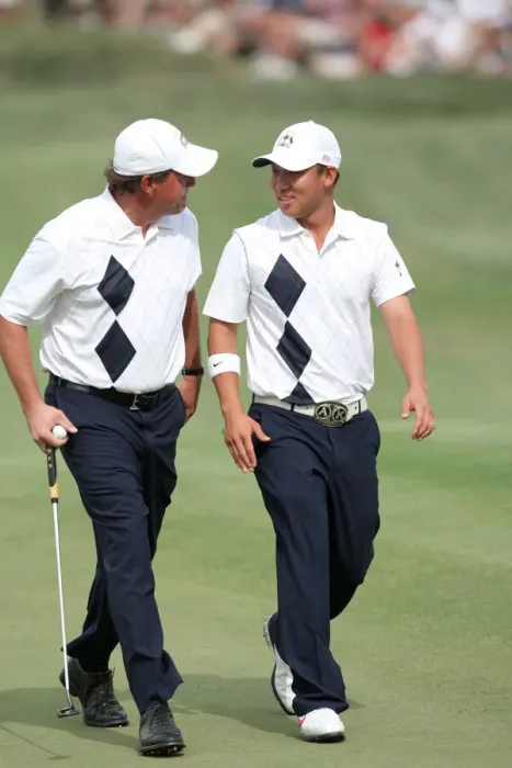 Framed Print : Phil Mickelson & Anthony Kim Framed Print : Phil Mickelson & Anthony Kim