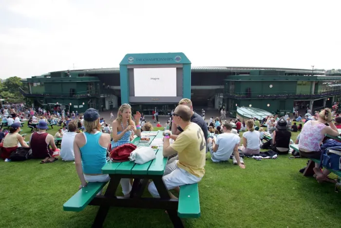 Framed Print : Picnic At Wimbledon Framed Print : Picnic At Wimbledon
