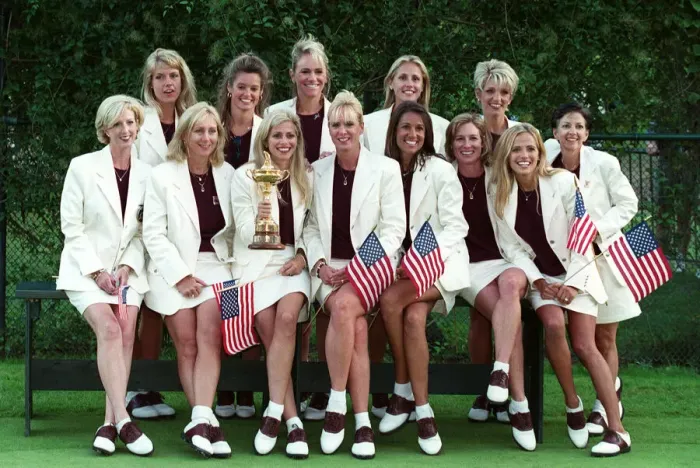 Framed Print : Players Wives With Ryder Cup Framed Print : Players Wives With Ryder Cup