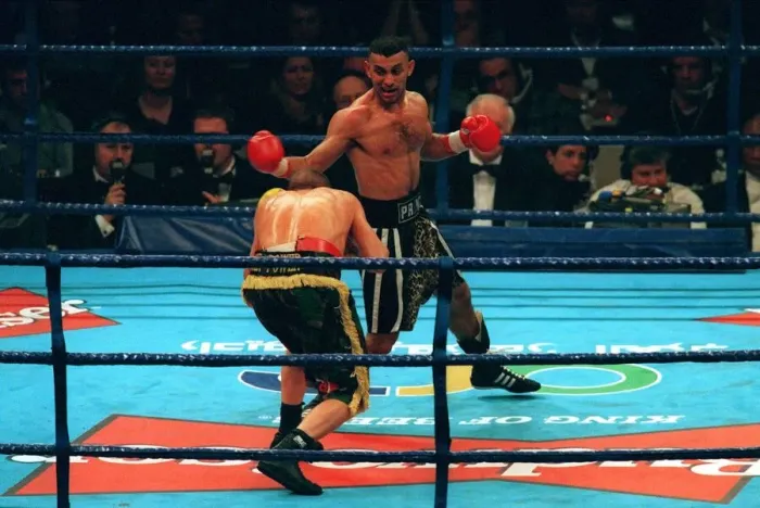 Framed Print : Prince Naseem V Paul Ingle