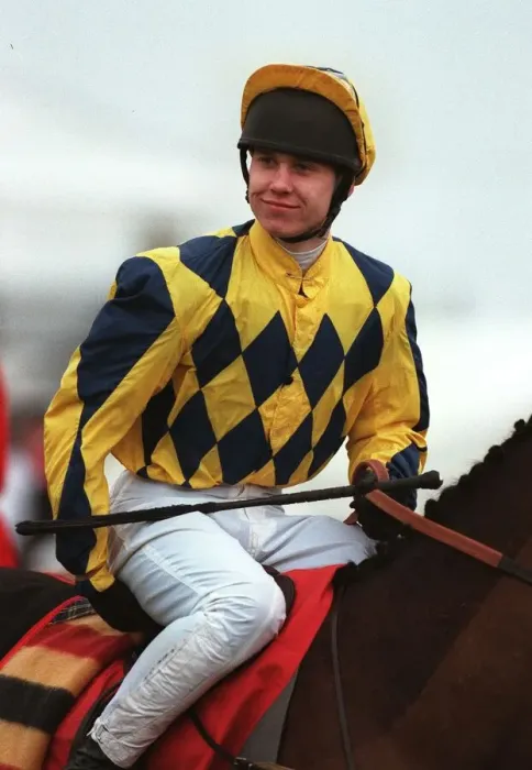 Framed Print : R Johnson Jockey 10 April 1996 Date: 10 April 1996 Framed Print : R Johnson Jockey 10 April 1996 Date: 10 April 1996
