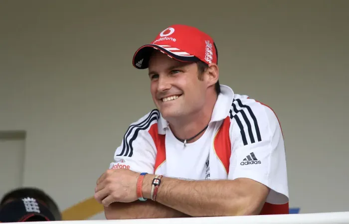 Framed Print : A Relaxed Andrew Strauss Framed Print : A Relaxed Andrew Strauss