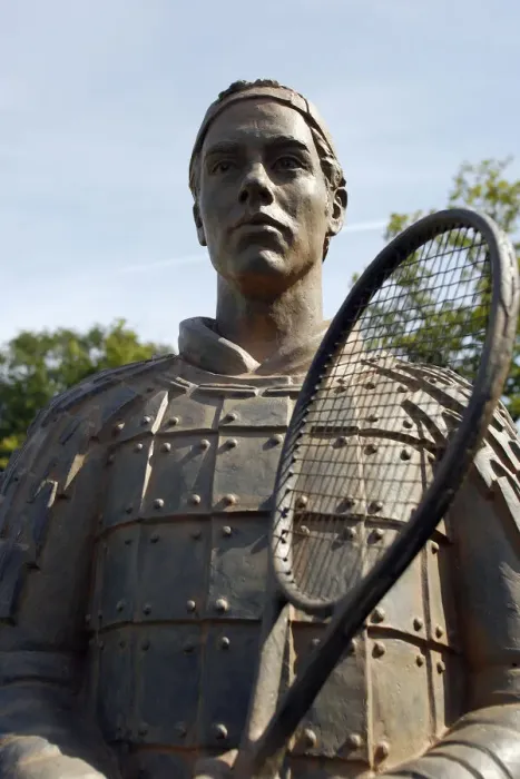 Framed Print : Richard Gasquet Statue Framed Print : Richard Gasquet Statue