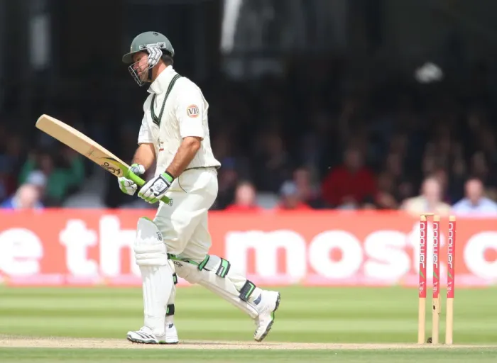 Framed Print : Ricky Ponting Is Bowled Framed Print : Ricky Ponting Is Bowled
